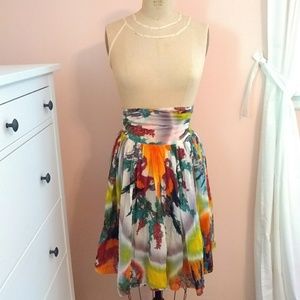 Jean Paul Gaultier Soleil Novelty Bird Wrap Skir